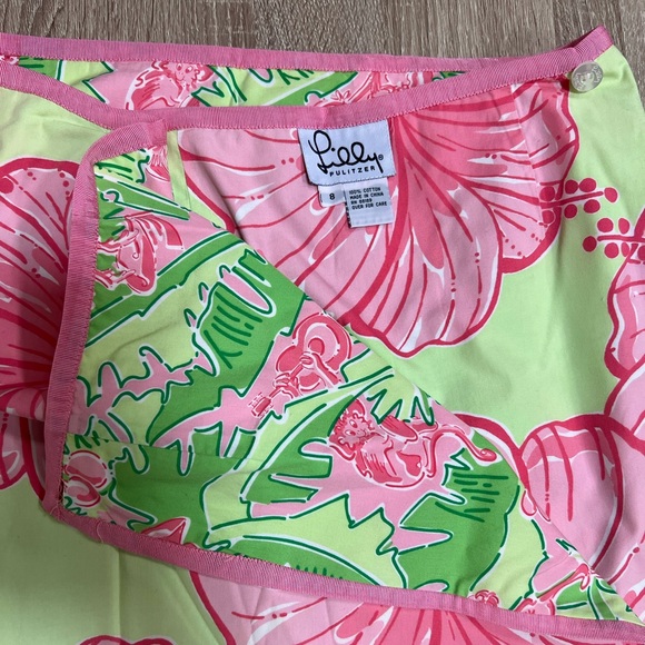 Lilly Pulitzer Reversible Wrap Skirt - Picture 2 of 5